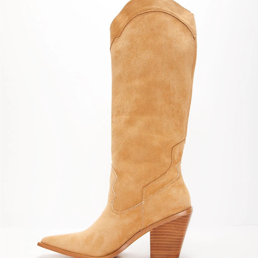 Vici Carlisle Suede Heeled Boots Brand New, Never Worn